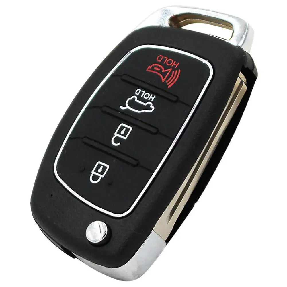 

Remote 4 Button Car Key Case with Blade for Hyundai i10 i20 i30 i35 i40 Genesis