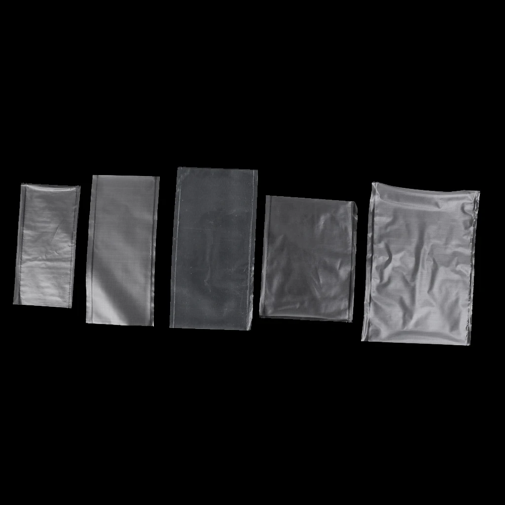 200 Pieces Water Soluble Bag Fishing Bait Bags Stocking PVA Fast Dissolving Bags 6x12cm