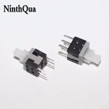

50PCS 5.8X5.8mm 6P Push Button Switch 5.8*5.8MM 6Pin Tactile Power Micro Switch Non-locking Latching Toys Flashlight Switch