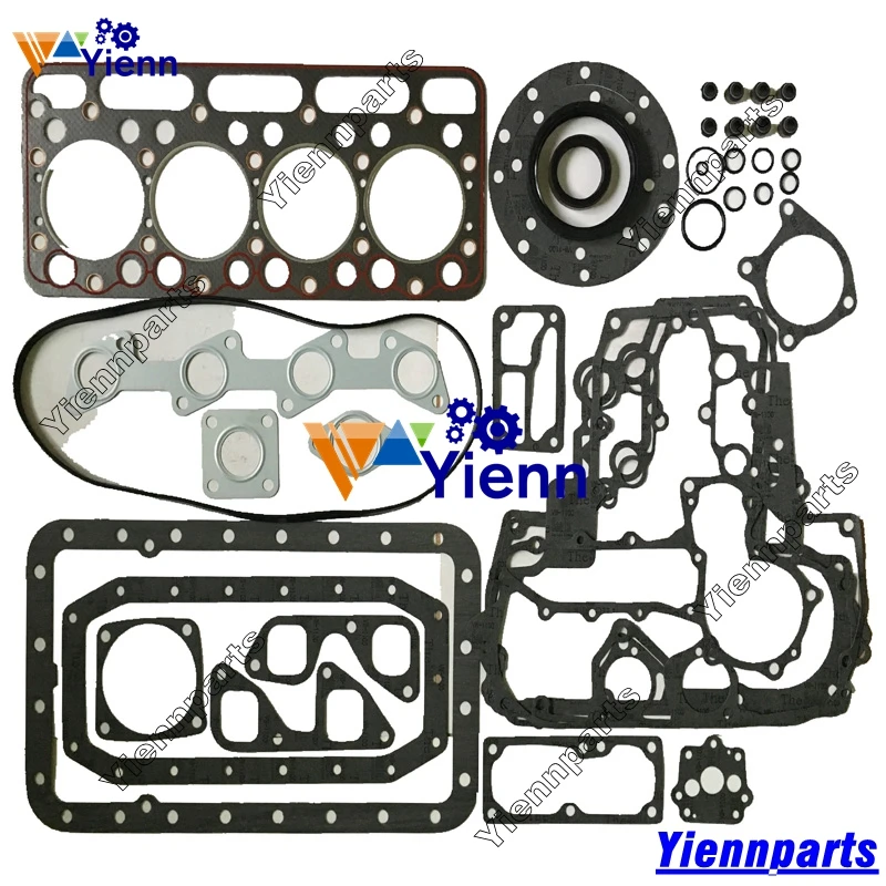 New Kubota v1702 Upper Gasket Kit