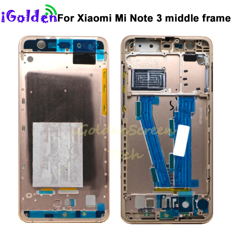 

Best Quality 5.5"For Xiaomi Mi Note 3 Metal Faceplate Bezel Middle Frame Mi Note3 Front LCD Housing Cover Phone Parts + tools