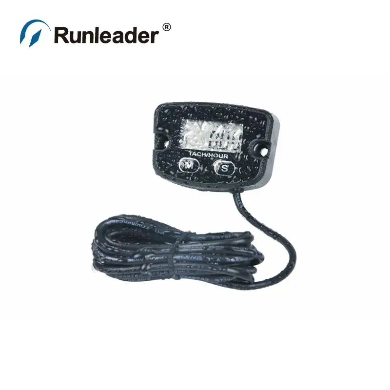 

Digital Inductive Tachometer Record RPM Hour Meter RL-HM020R For Motorcycle Generator Boat Marine Jet Ski Snowmobile pit bike