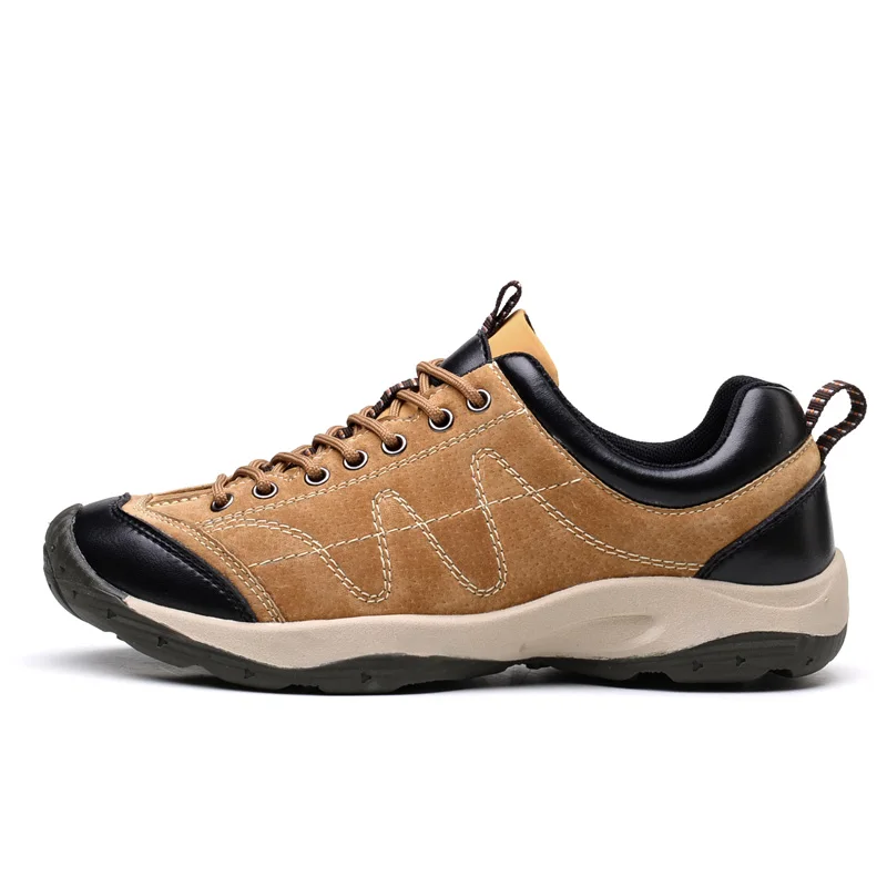 

Hiking Shoes Men Mountain spring autumn Sport Shoes Men Brand blue brown Outdoor Trainer Men Trekking Anti-Slip Climbing Shoes