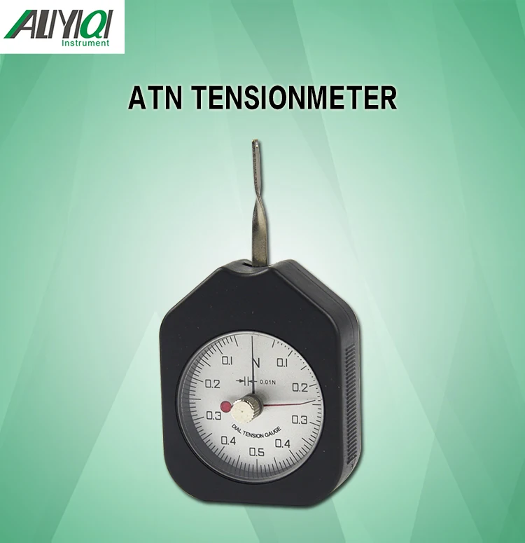 0.5N датчик контроля натяжения с циферблатом tensionmeter с двумя указателями значение отверстия(ATN-0.5-2) tensiometro