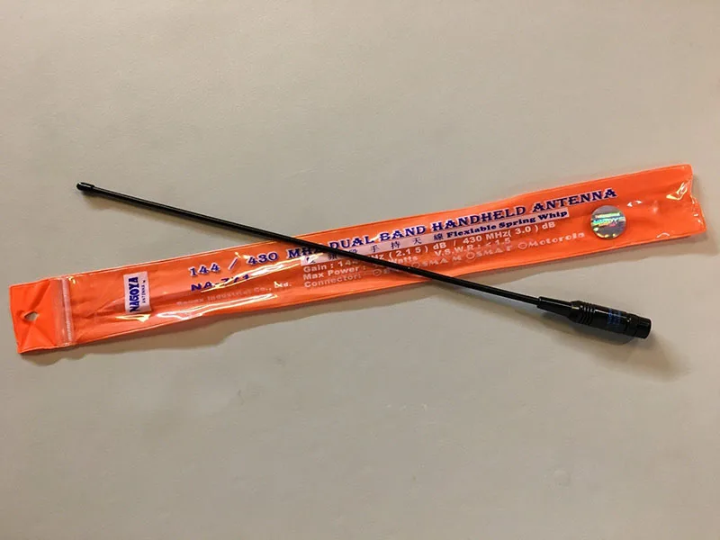NAGOYA NA 771 Гибкая Двухдиапазонная 144/430 МГц VHF/UHF BNC антенна для Kenwood Tk100 Tk308 IC V8 V82