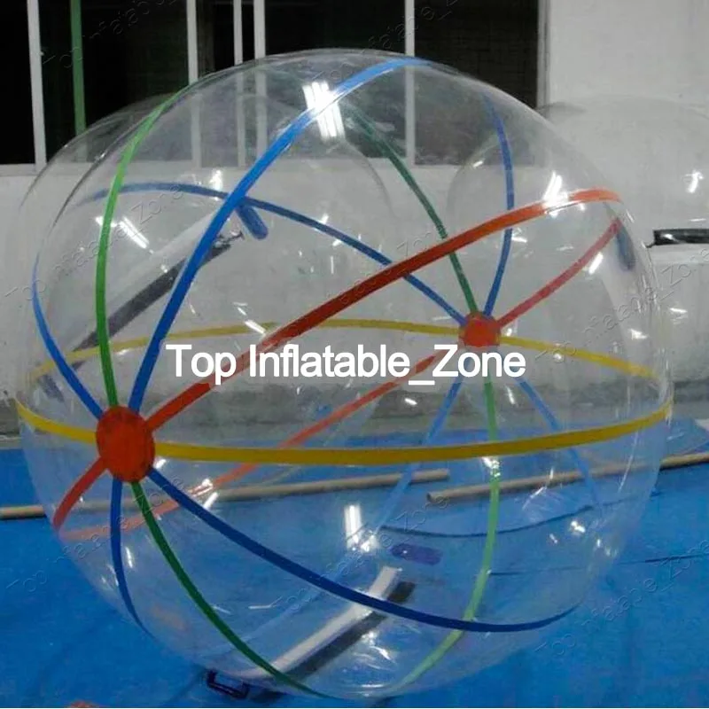 ТПУ zorb мяч водяные шары 2 м дизайн, супер качество пузырь езды, надувные шары для Прогулки по воде