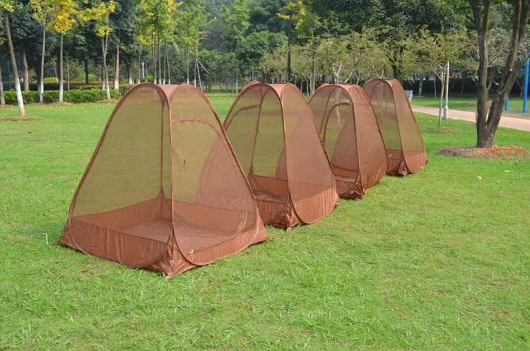 

Hot on sale single person automatic speed to open anti mosquito net tent,pop up tent automatic, sit in meditation tent,yoga tent