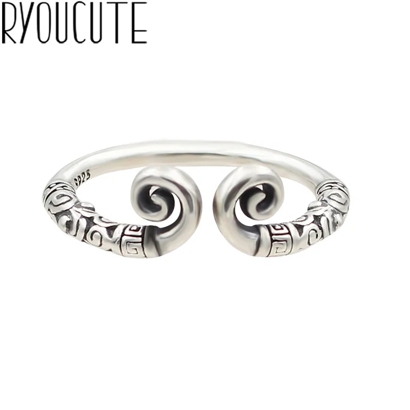 Женское Винтажное кольцо с короной Bijoux большие Регулируемые кольца большого