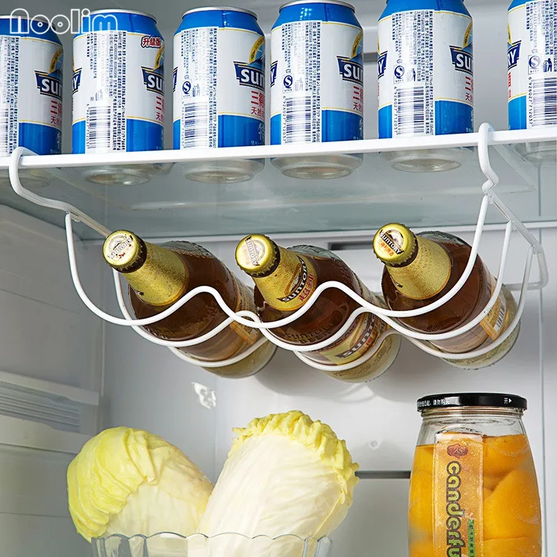 キッチン冷蔵庫薬味ラックビール缶棚ワインボトル収納ホルダーワインラック袋冷蔵庫棚 収納ホルダー ラック Aliexpress