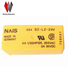 wholesale 10pcs/lot relay S2-L2-24V