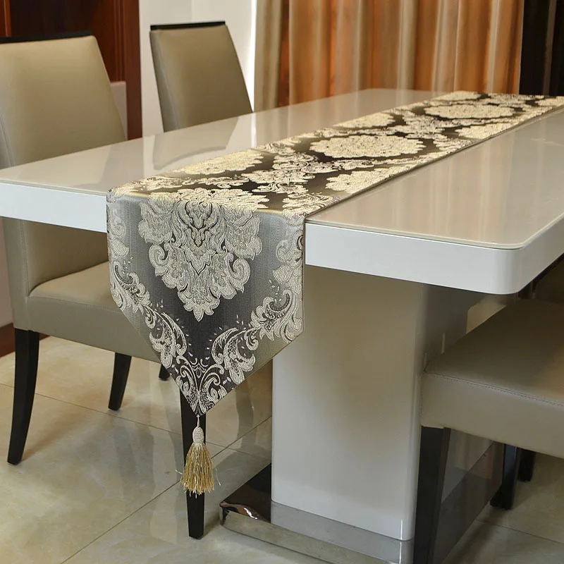  Proud Rose Fashion Gradient Table Cloth Table Runner European Style Table Flag Bed Flag Modern Hous