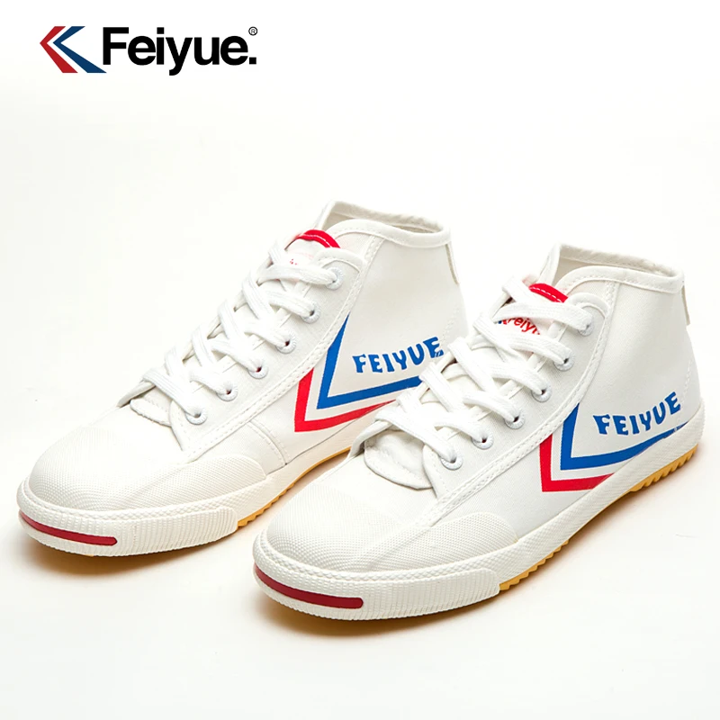 Feiyue Оригинальные кроссовки для скейтбординга унисекс Классическая холщовая спортивная обувь Taichi тхэквондо ушу Кунг Фу спортивные кроссовки обувь