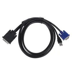 Ноутбук DVI 30 + 5 Pin к VGA 15 Pin и USB адаптер 1,5 m кабель