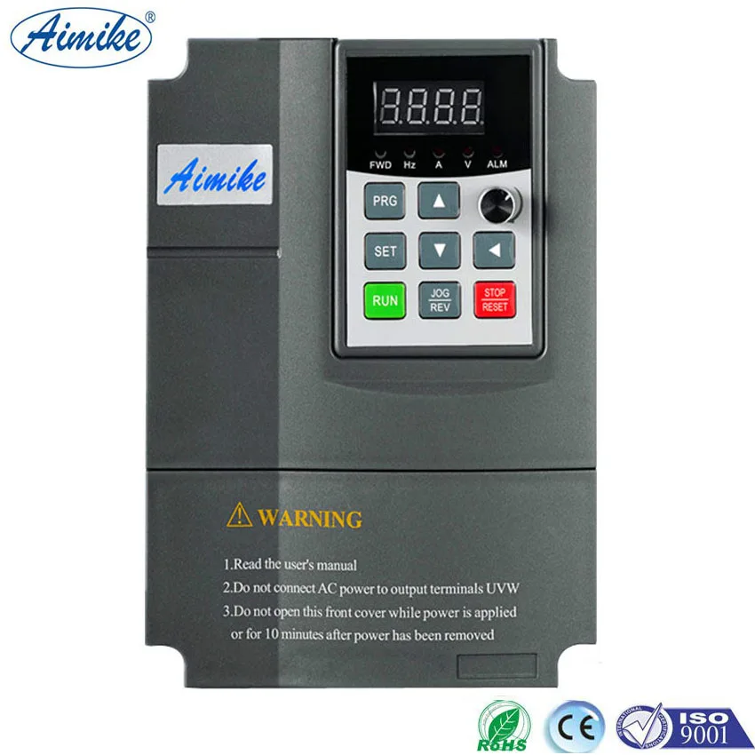 AIMIKE AMK3500 Series Three Phase VFD 2.2KW 380V Drive Inverter Professional Variable Frequency for Motor | Обустройство дома