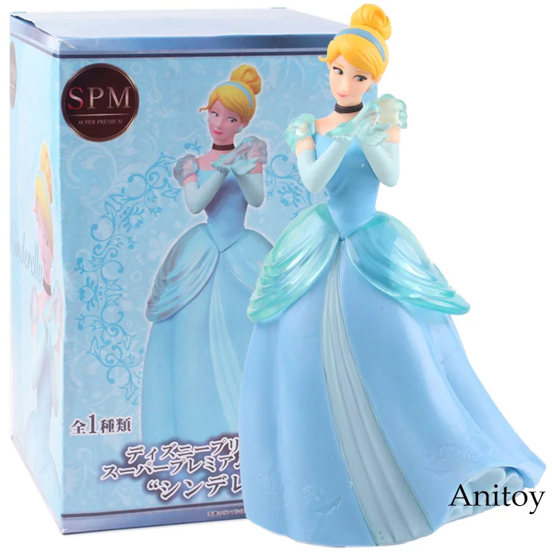 

SEGA SPM Super Premium Figure Princess Belle / Cinderella Figure PVC Princess Doll Girl Toys Collectible Model Toy Gift 21cm
