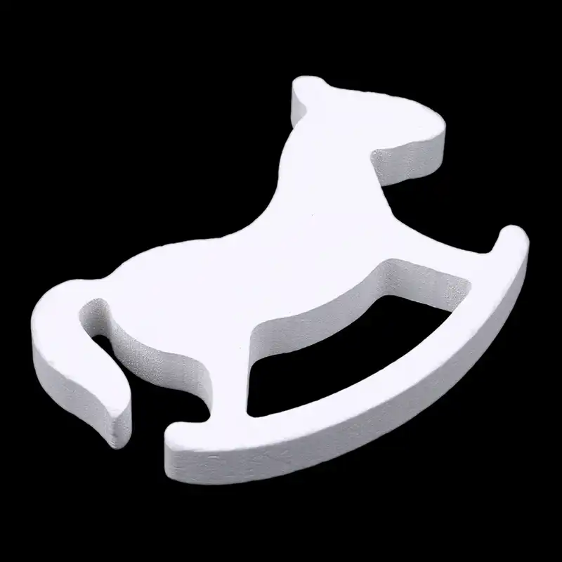 Небольшой Rocking Horse баланс домашнего декора детей игрушки Дерево подарки ручной