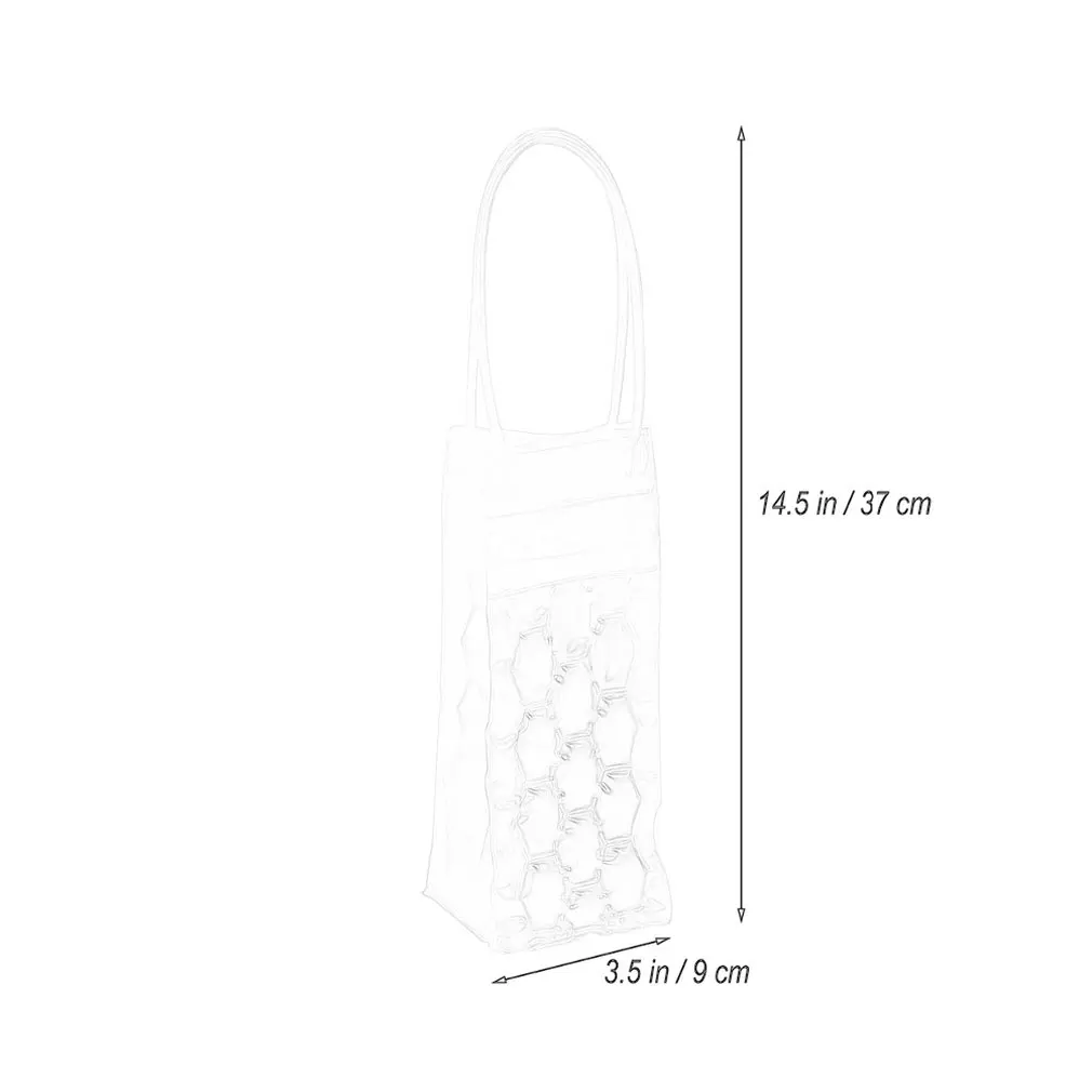 Морозильная сумка для винных бутылок, охлаждающая сумка-холодильник для льда, охлаждающая гелевая подставка для пива, переносные инструменты для охлаждения ликера