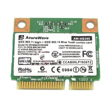 Карта для broadcom BCM943225HMB Azurewave aw-nb290 Беспроводная 300M Wifi wlan 802,11 N 3,0 Bluetooth Карта BT