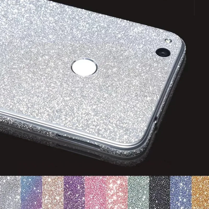 

Bling Shiny Full Body Phone Sticker For Huawei Honor 8 Lite Protective Film Glitter Skin Sticker For Huawei P8 Lite 2017