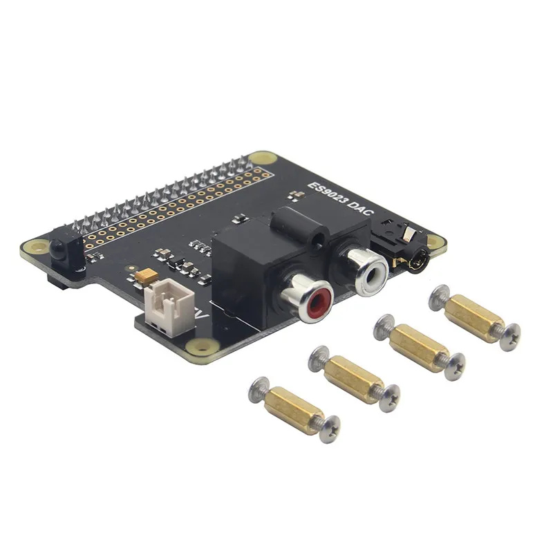 

LEORY X900 HIFI DAC ES9023 DAC Expansion Board HD Audio Expansion Board DAC For Raspberry Pi 3 Model B / 2B / A+ / Zero W