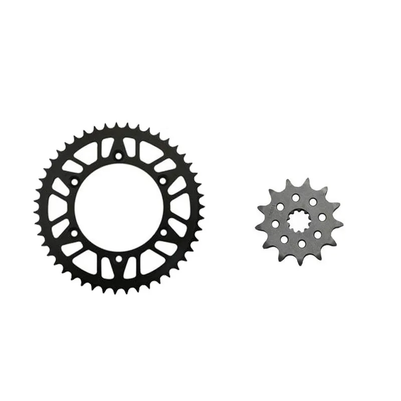 

LOPOR Motorcycle Front Rear Sprocket Kit Set for Suzuki DR250 90-93 RM250 82-12 RMX250 89-01 DR350 90-99 DR-Z400 00-07