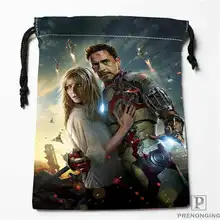 Пользовательские печати Железный человек-(1) сумки для покупок на шнурках дорожный мешочек для хранения плавать Пешие прогулки игрушка сумка унисекс мульти Size18-12-31-124