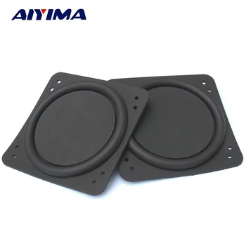 

AIYIMA 2Pcs 3 Inch Vibrating Diaphragm Rubber Vibration Plate Speaker Radiator Passive Speaker Bass Diaphragm Diameter 75x75MM