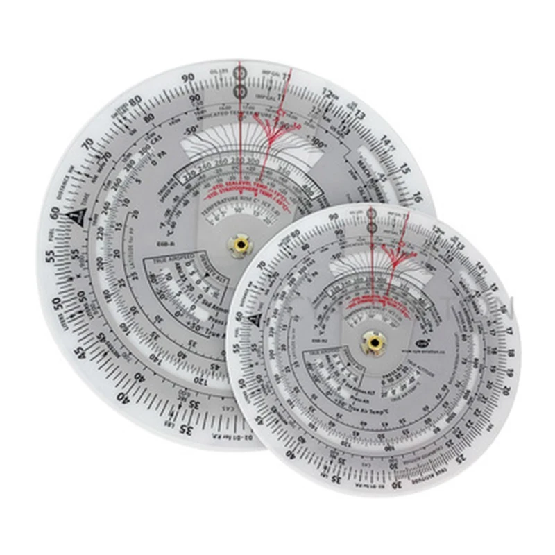 

Disc Vector Ruler Flight Measuring Ruler Aviation Training Plastic Ruler