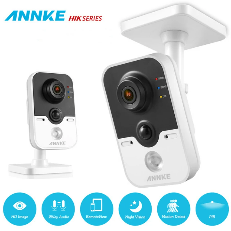 

ANNKE 1080P 200W Wifi Wireless CCTV Camera PIR detect HD Video Night Vision Security IP Camera Two-Way Audio Digital WDR IR LED
