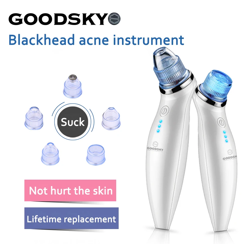 Blackhead Cleaner Removal Comedo Vacuum suction beauty device Face Nose