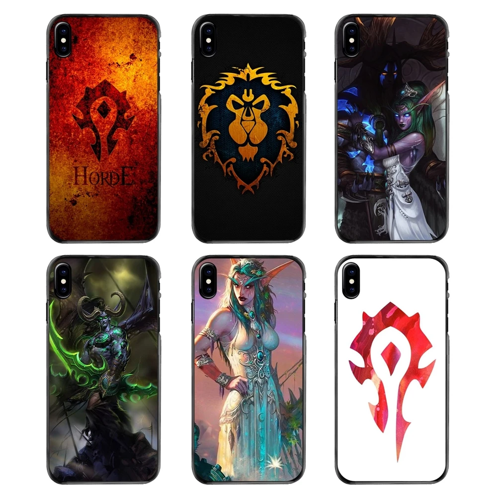 

For LG G6 L90 V20 Nexus 5X 6P K10 Moto E E2 E3 G G2 G3 G4 G5 PLUS X2 Play World of warcraft WOW Games Logo Art Poster Case Cover
