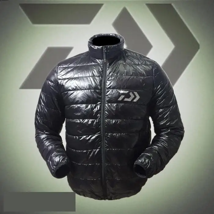 

2018 Fishing Down Jacket Coat Clothes White Duck Down Keep Warm Breathable Autumn And Winter Clothing Camping Hiking Jacket WC04