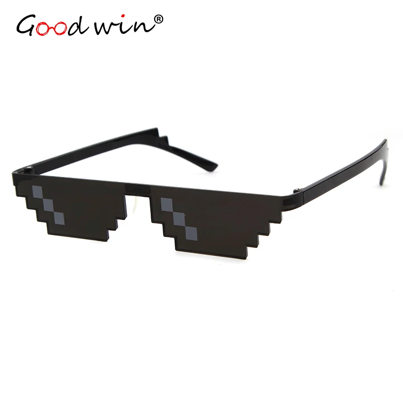 Good Win Small 8 bit sunglasses Social influencer Hip hop item Men