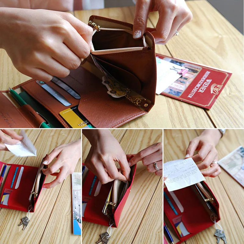 جواز السفر غطاء طوي محفظة نقود وحاملة بطاقات الائتمان ID متعددة الوظائف وثائق رحلة بت رخصة محفظة حقيبة PC0045 جواز السفر غطاء طوي محفظة نقود وحاملة بطاقات الائتمان ID متعددة الوظائف وثائق رحلة بت رخصة محفظة حقيبة PC0045