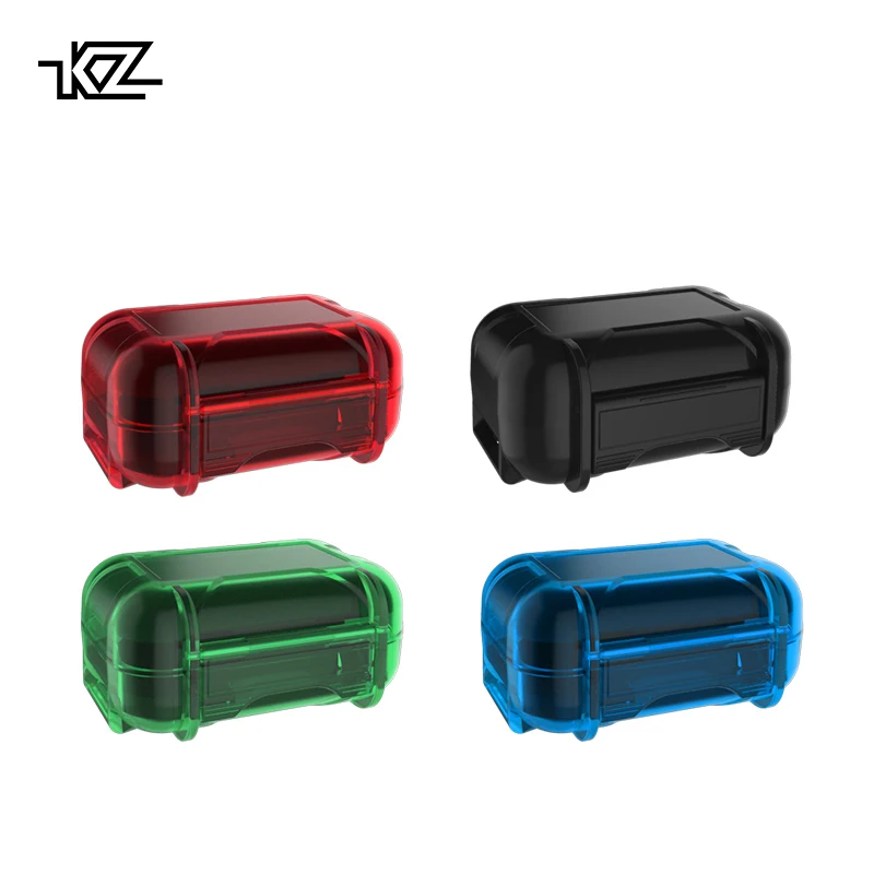 

KZ ABS Resin Waterproof Box Drop Resistance Protective Case Portable Colorful Portable Hold Storage Bag Box Earphone Accessories