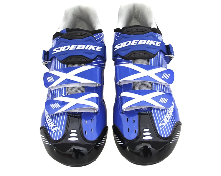 SIDEBIKE 4 Colors Men's Self-locking Cycling Shoes Road Bike Sneakers Non-slip Cycle Shoes with D-Link Buckle Zapatos Ciclismo
