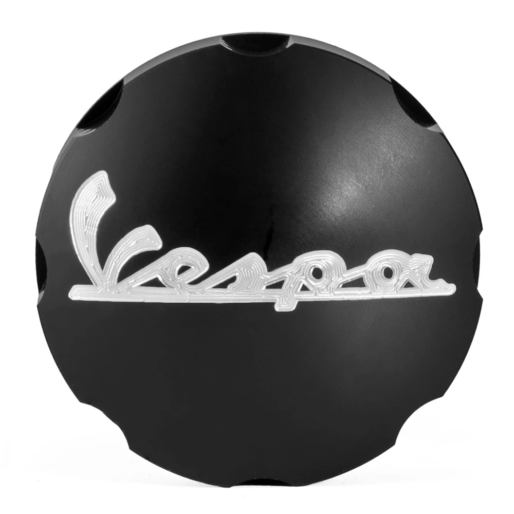 for VESPA tank fuel cap black
