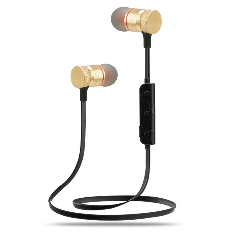 

M90 Wireless Bluetooth Headset Music Audio Sport In-ear Noise Cancelling Earphone Micro-USB Port for Phone Fitness Run