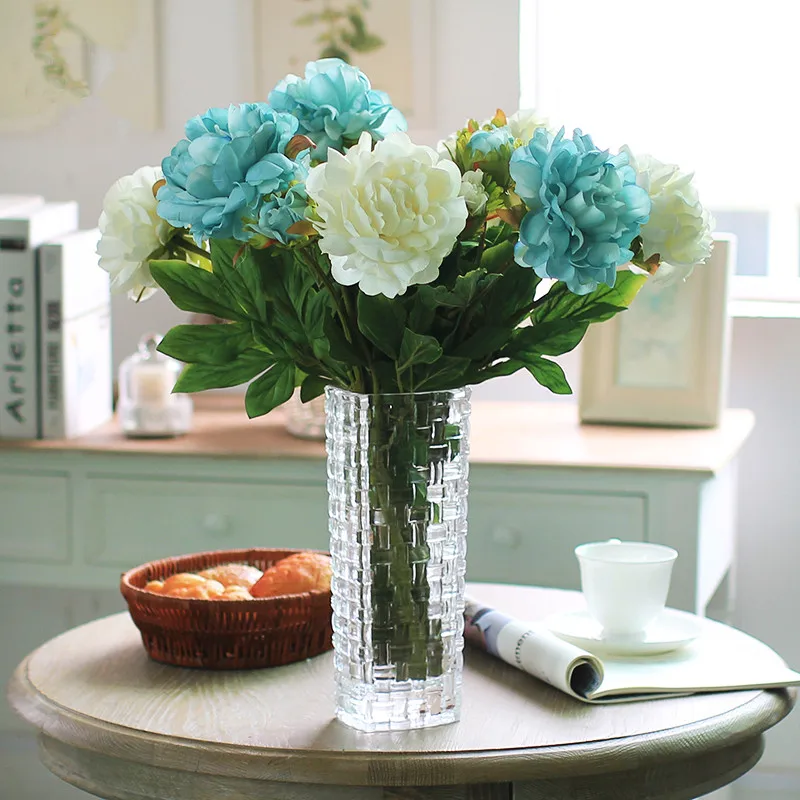 party fake flower 2 flower heads floral wedding arrangement home wedding decor silk peonies artificial peony - Silk Arrangements For Home Decor 2 party fake flower 2 flower heads floral wedding arrangement home wedding decor silk peonies artificial peony - Silk Arrangements For Home Decor 2