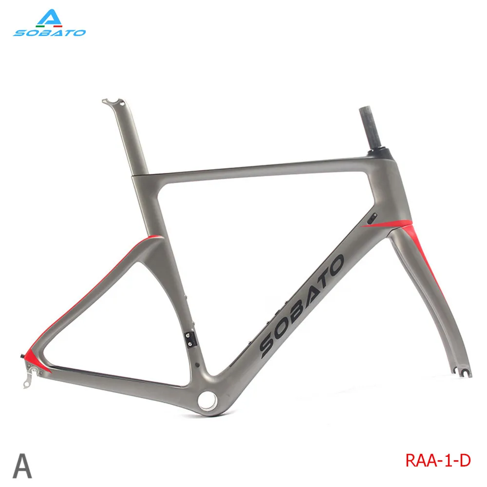 Cheap full carbon disc brake Toray racing frameset with oem carbon 46/49/52/54/56/58cm 2