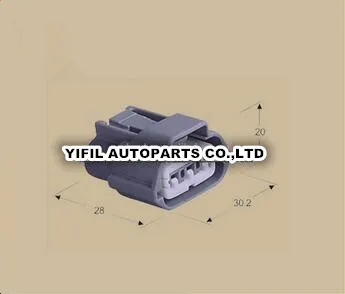 

100pcs/lot 6189-0779 PA66 Grey 3 pin Sumitomo wire harness female waterproof auto electrical connector