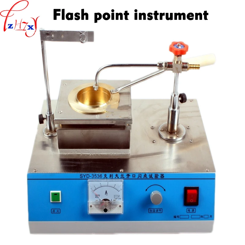 

1pc SYD-3536 Asphalt Cleveland flash point apparatus asphalt ignition point tester open flash experiment machine 220V