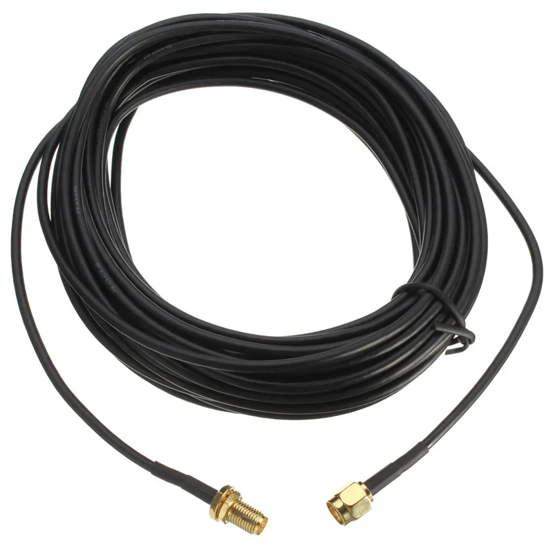 9m Standard RP-SMA Male to Female MF Jack Wifi Antenna Extension Cable Lead Wire Gold Plated High Quality Pro Supplies 9m Standard RP-SMA Male to Female MF Jack Wifi Antenna Extension Cable Lead Wire Gold Plated High Quality Pro Supplies