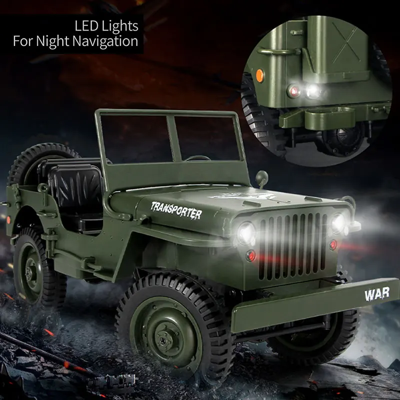 Off-Road Trucks Rc Truck Truck Toy RC Multicolor 2.4g Decor Relax Outdoors Funny Rc Toy Military Trucks Electric Toy Car Rc Car