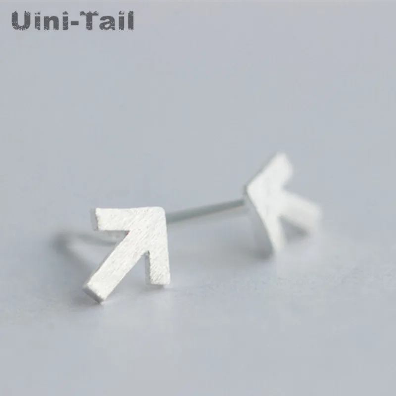 Мужские и женские серьги гвоздики Uini Tail из серебра 925 пробы|Серьги-гвоздики| |