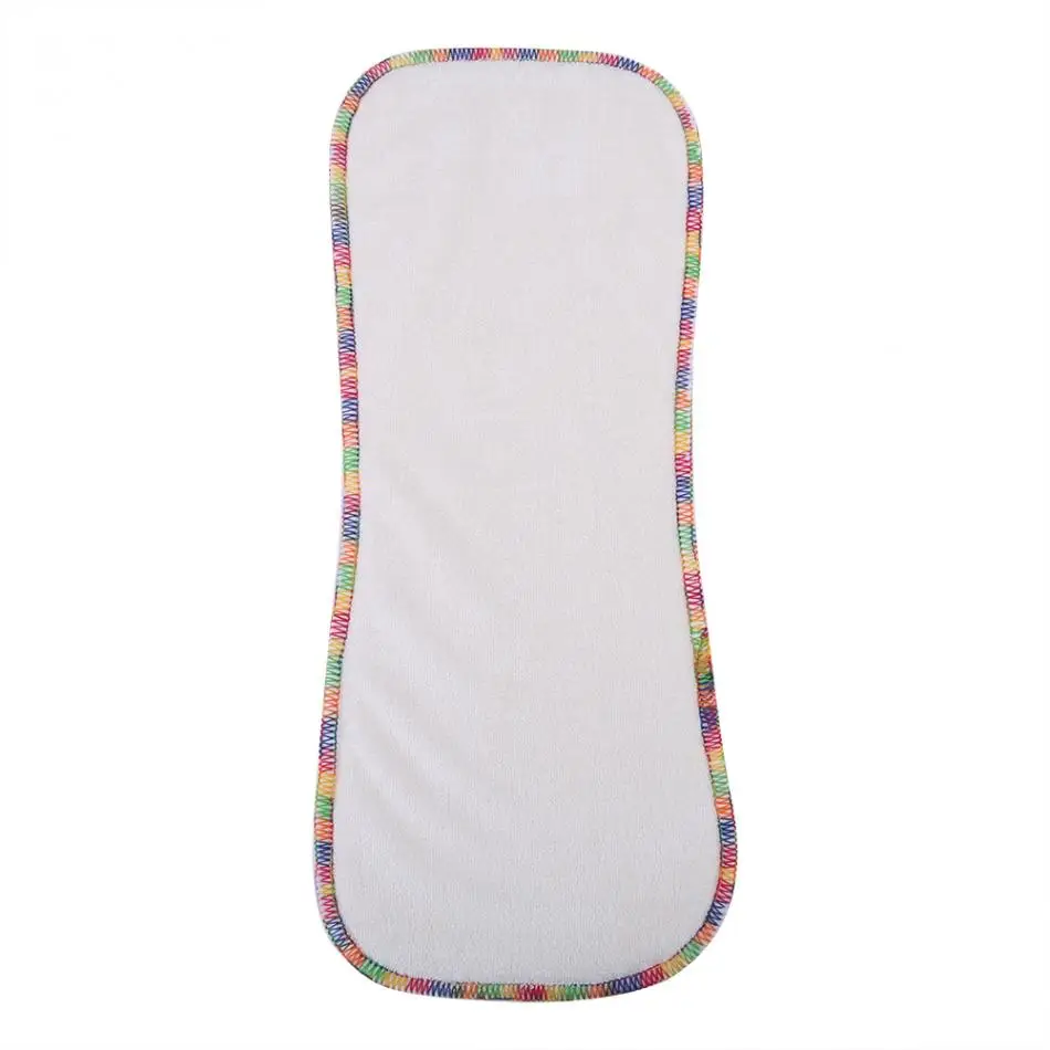 Baby Bamboo Fiber Cloth Diaper Inserts Washable Reusable Breathable