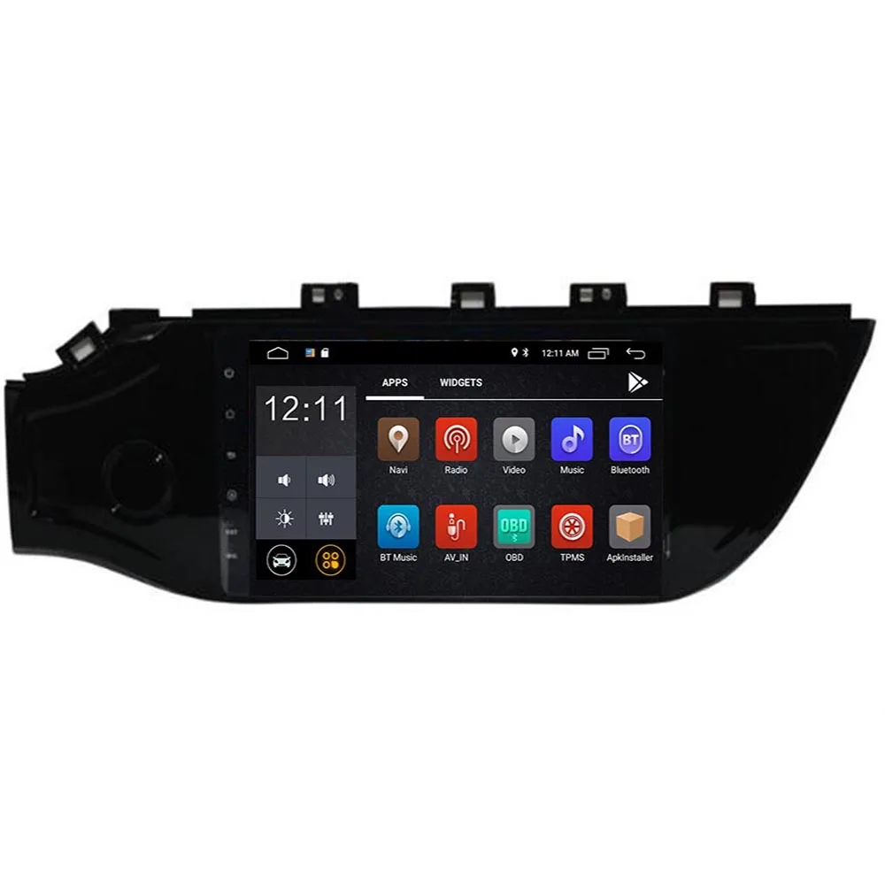 

android 9.0 2 din car dvd multimedia player For Kia Rio 4 K2 2017 2018 2019 radio gps navigation system navi autoradio 2.5D