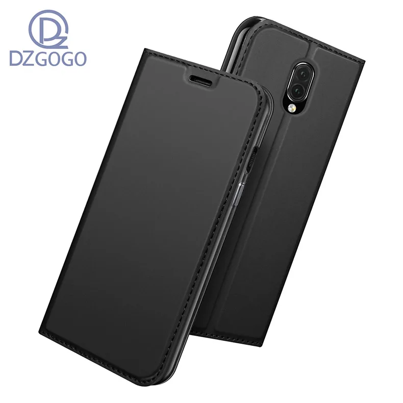 DZGOGO For ONE PLUS Seven Case PU Flip leather Case For ONE PLUS Seven font b