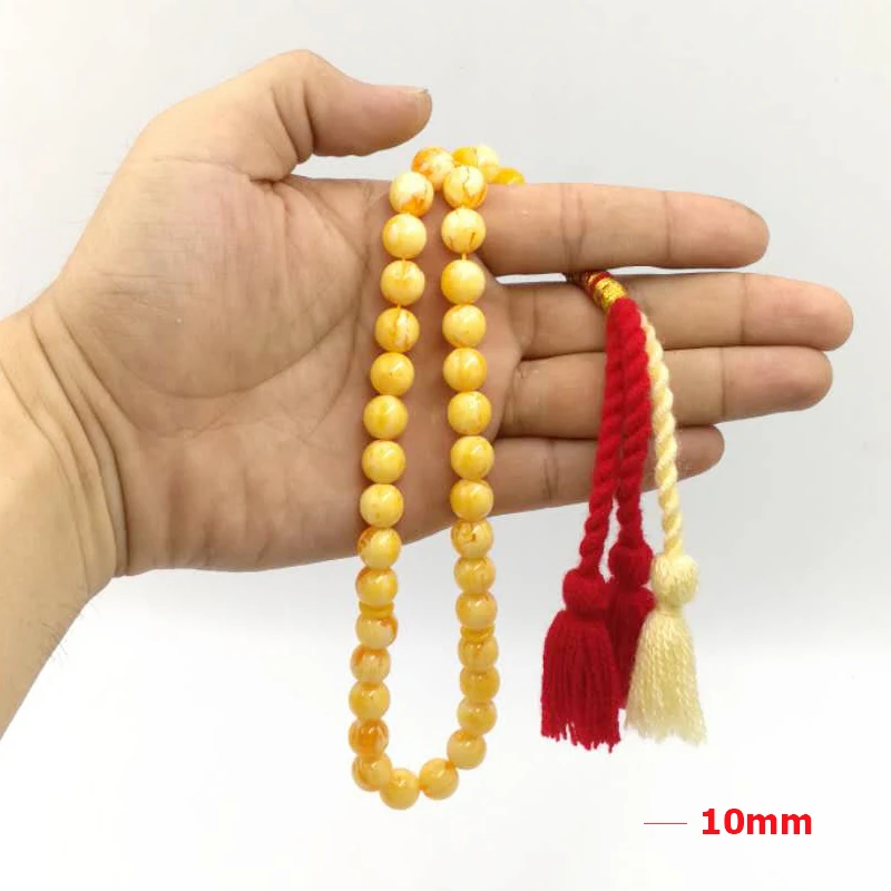 Бусины Ambers Tasbih 33 66 99 Размер 8 10 12 мм королевские кисточки ручной работы турецкое