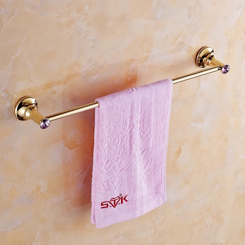 

Single Towel Bar,Towel Holder, Towel rack Solid,Gold Finish, Bathroom Accessories